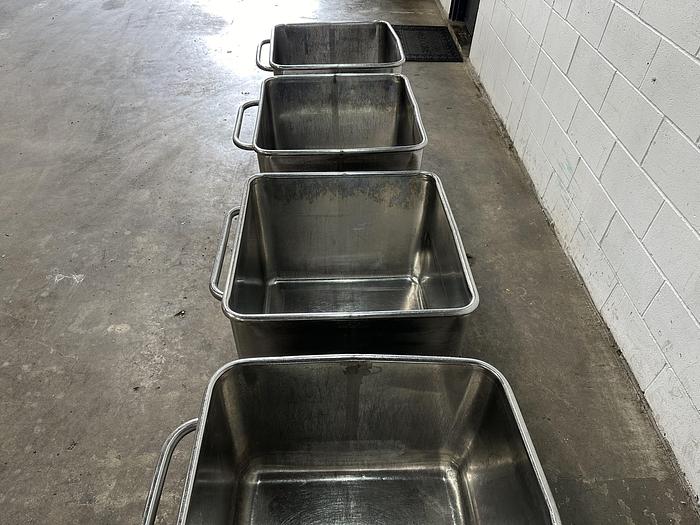 Used Stainless Steel Meat Buggies