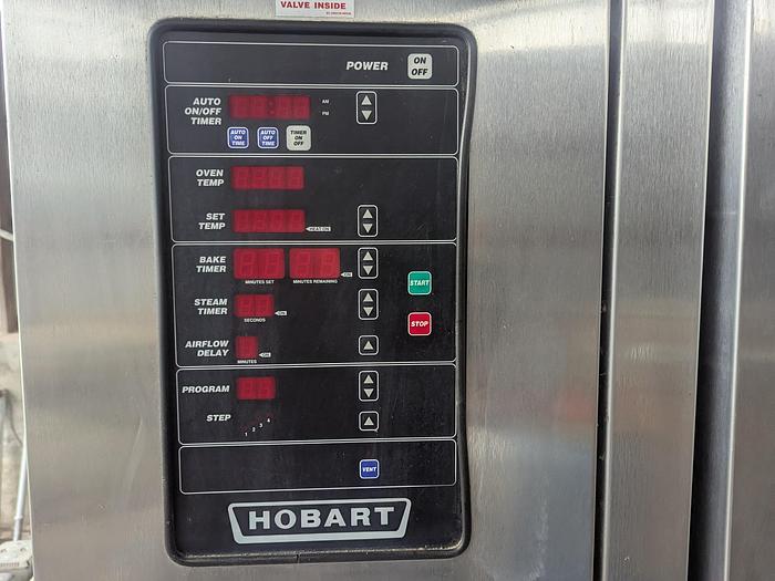 Used Hobart HBA2G Double Rack Gas Oven