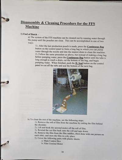 Used Tucs TVF-10-25-C VFFS Bagger