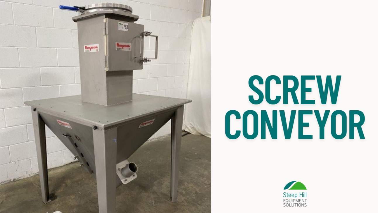 Used Flexicon Flexible Screw Conveyor