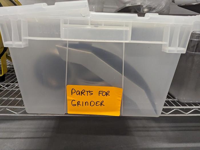 Used Gaser 95L Meat Mixer-Grinder & PNT Portioner