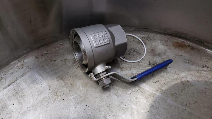 Used 40 Gallon Tank with Ball Valve