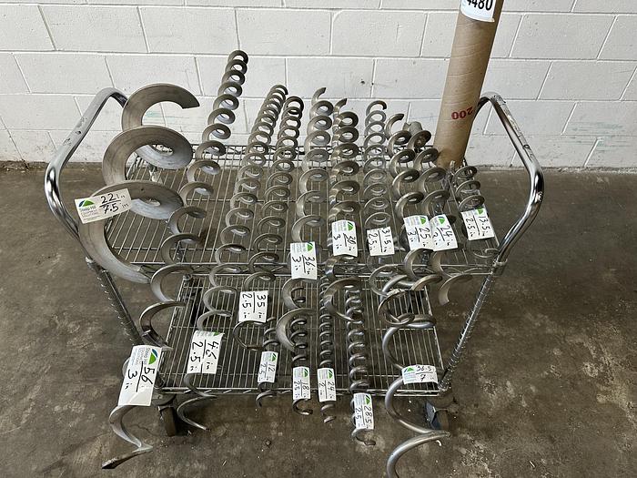 Used Lot of 15 Auger Screws