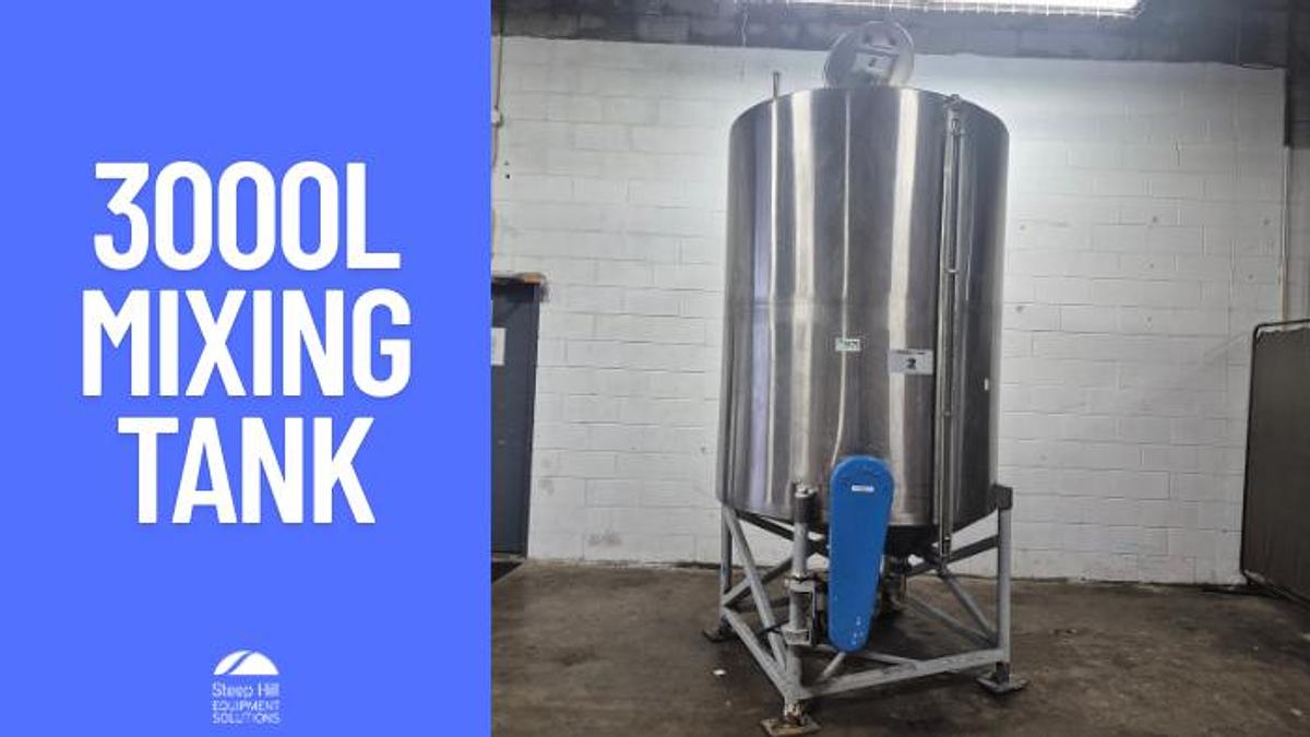 Used 3000L Mixing Tanks