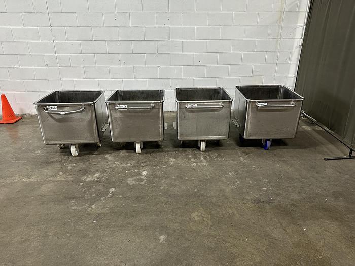Used Stainless Steel Meat Buggies