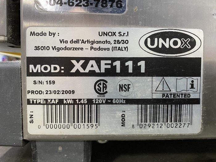 Used Unox XAF111 Stefania Convection Oven