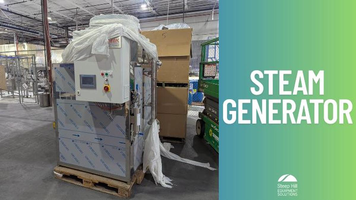 Used Steamtec DUKV 1650 ECO PL Industrial Pure Steam Generator