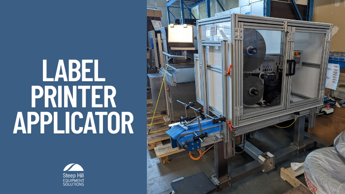 Used Weber 5300 Label Printer Applicator