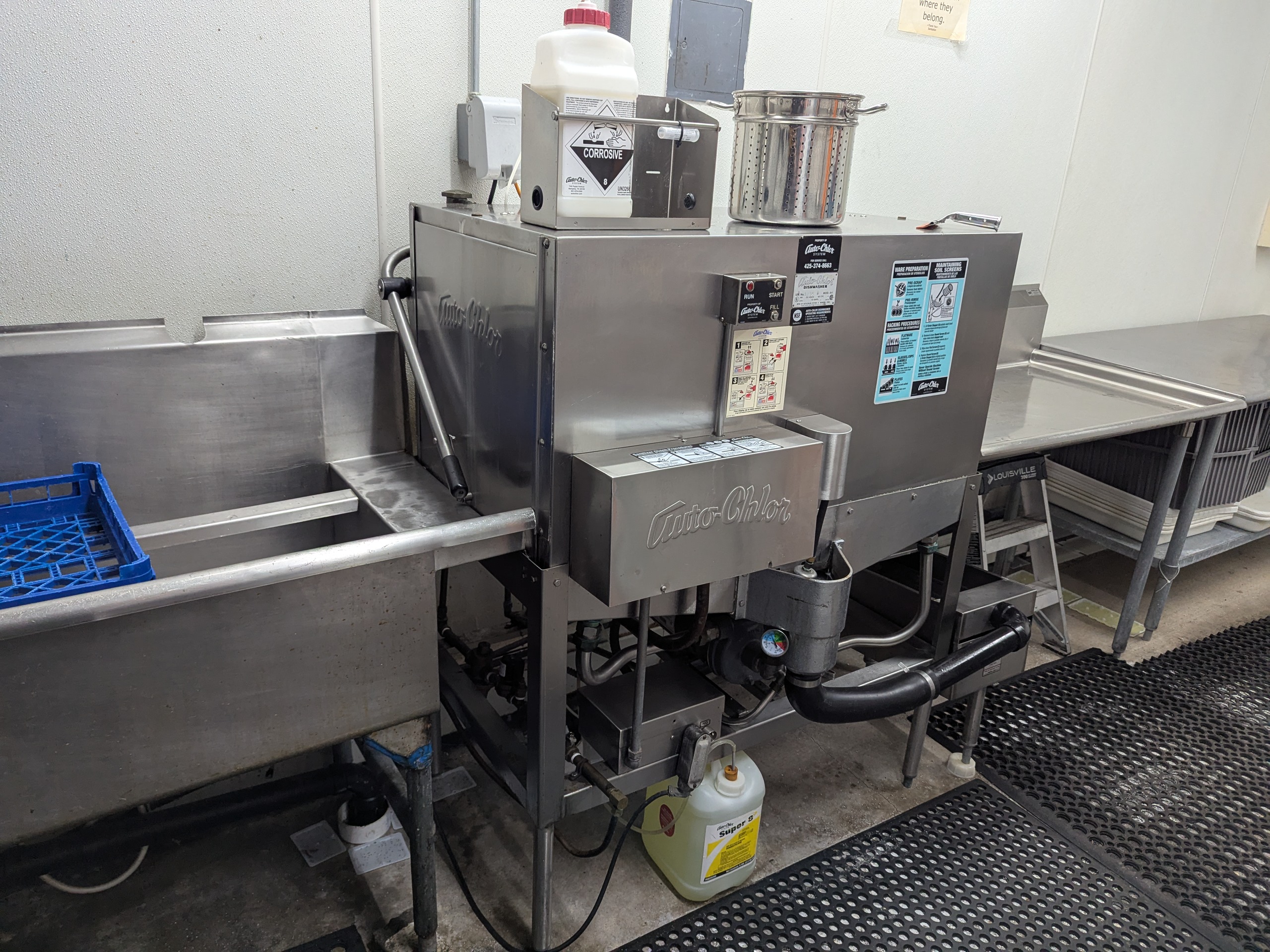 Used Auto-Chlor Dishwasher