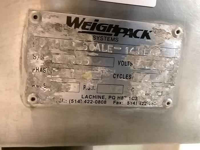 Used WeighPack 14-Head Combi Scale