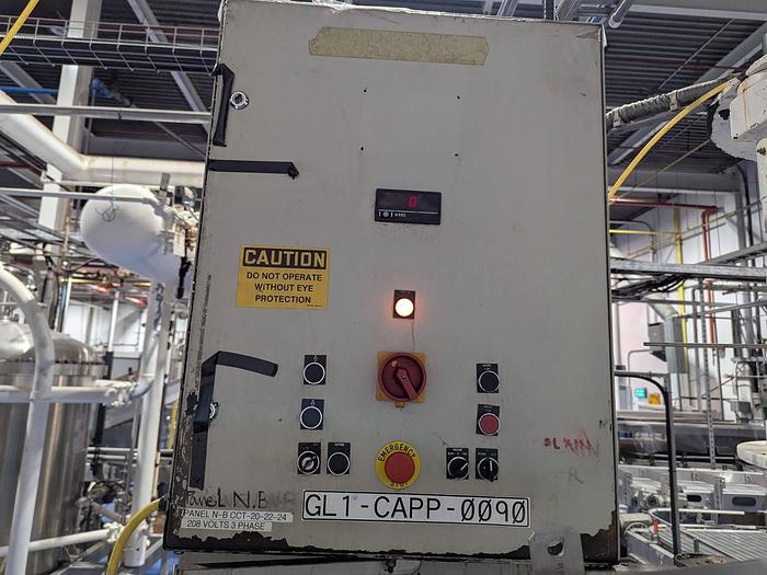 Used Glass Bottle Filling Line