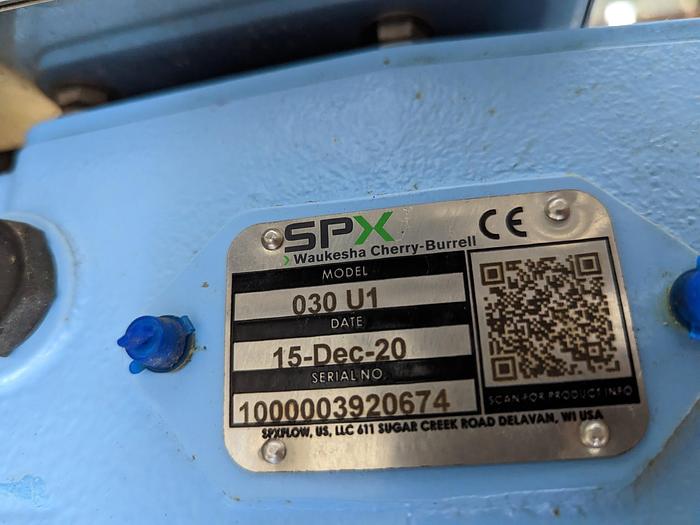 Used Waukesha 030 U1 PD Pump