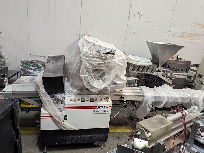 Used ARTY 75H Auto Horiztontal Flow Wrapper