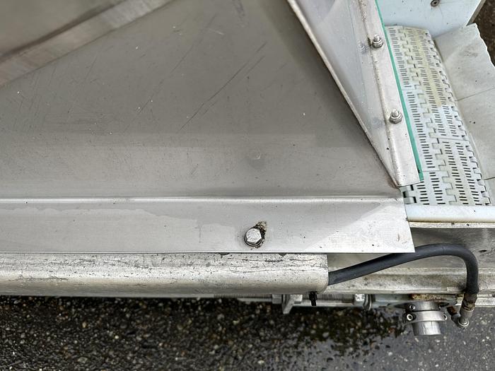 Used 21'L Incline Unloading Conveyor