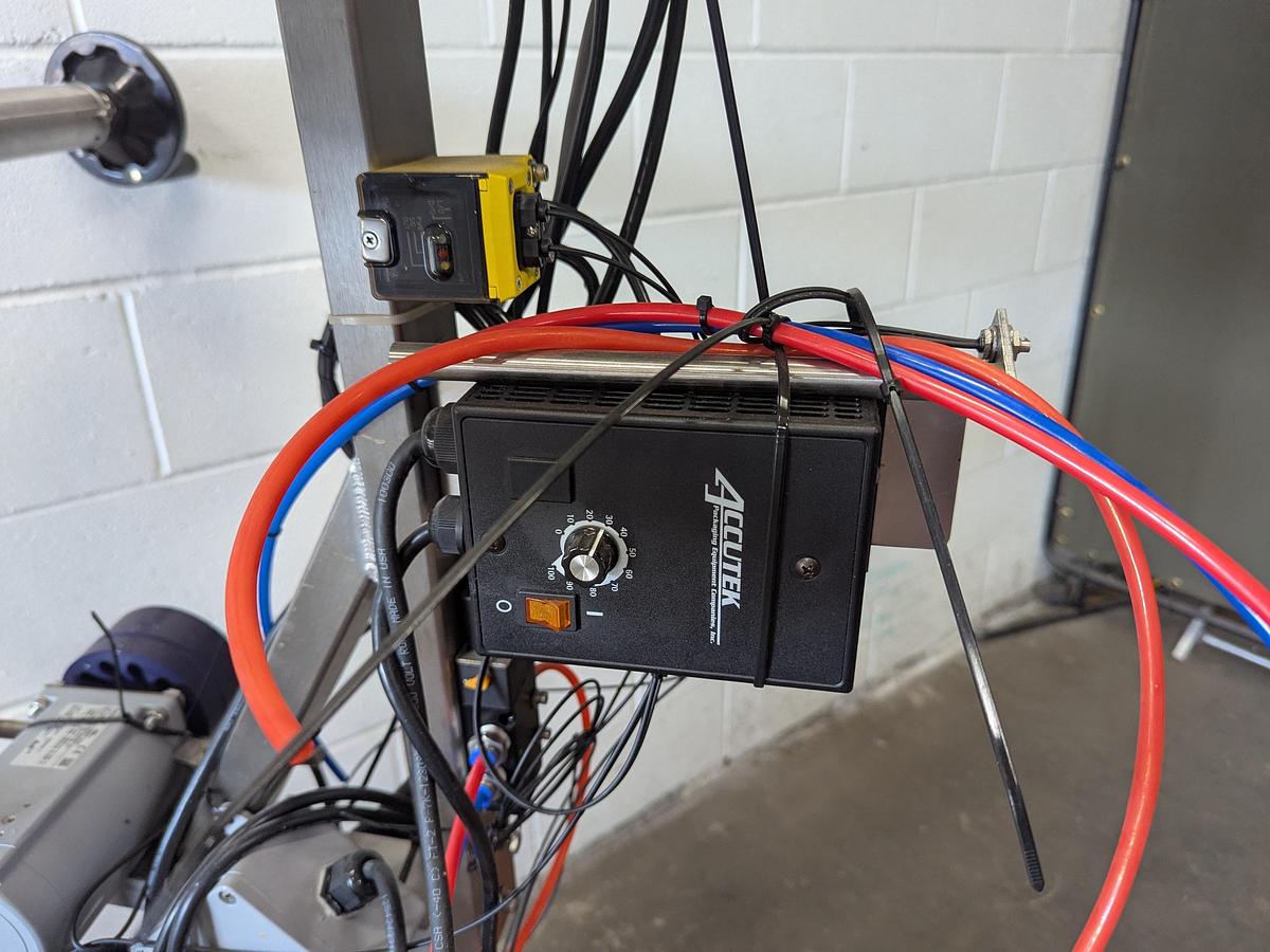 Used Accutek Labelette Tamper Evident Seal Applicator 