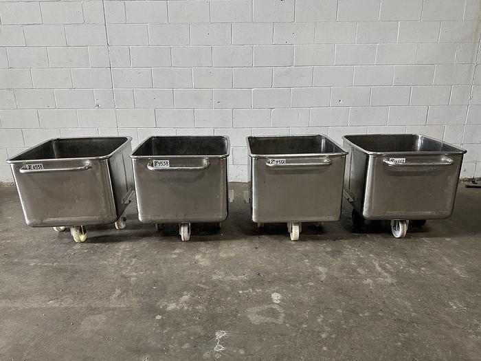 Used Stainless Steel Meat Buggies