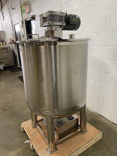 Used 100 Gallon Dish-Bottom Tank