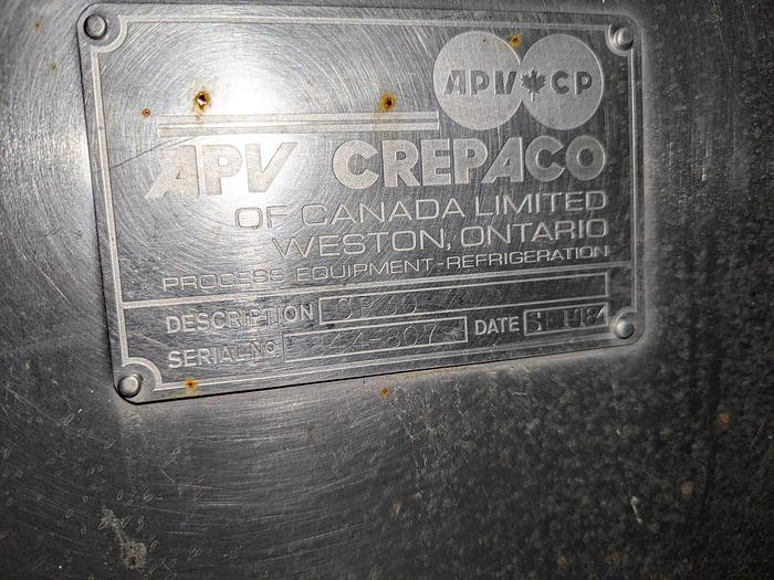 Used APV Crepaco SR30 Heat Exchanger