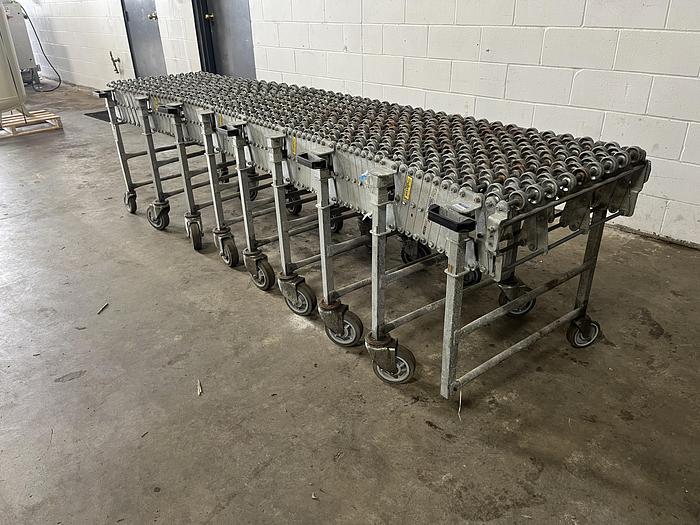 Used NestaFlex 376 Flexible Gravity Conveyor