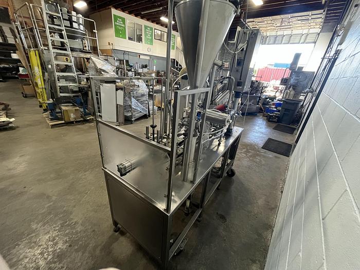 Used 2000 Pack Line Ltd PXG-1 Linear Cup Filler