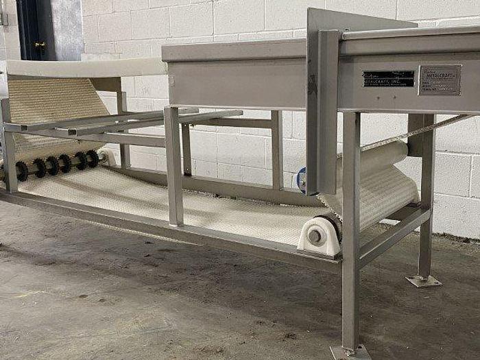 Used Metalcraft 8' x 2' Modular Belt Conveyor