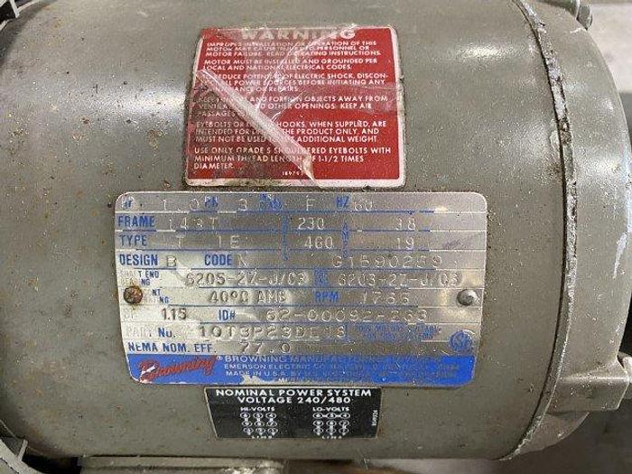 Used Progressive Cavity Pump with Infeed Hopper