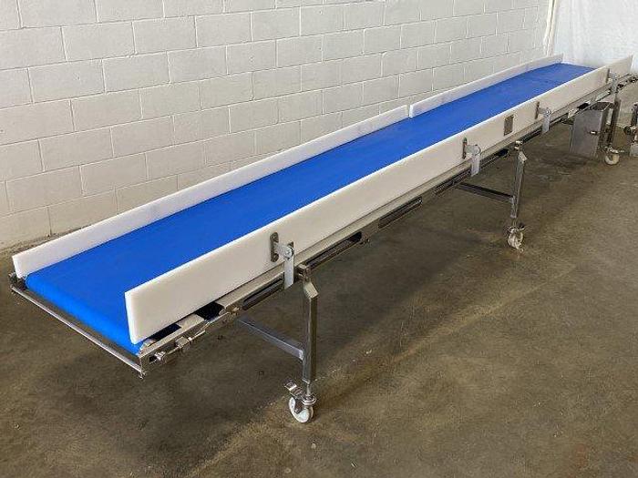 Used Devbek 16' Flat Belt Conveyor