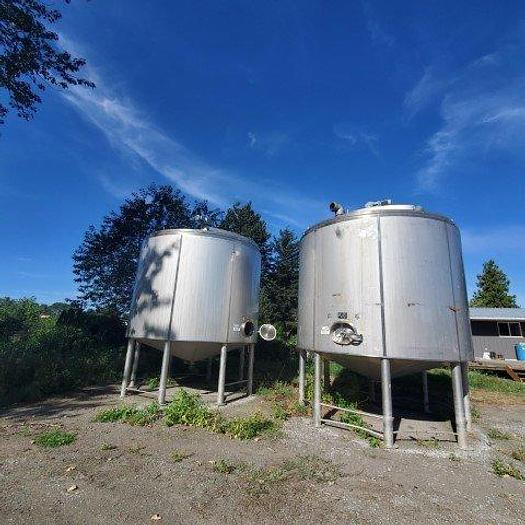 Used SS 35,000L Cream Storage Tanks