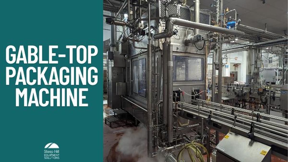 Used Evergreen EH-1 Gable-Top Packaging Machine