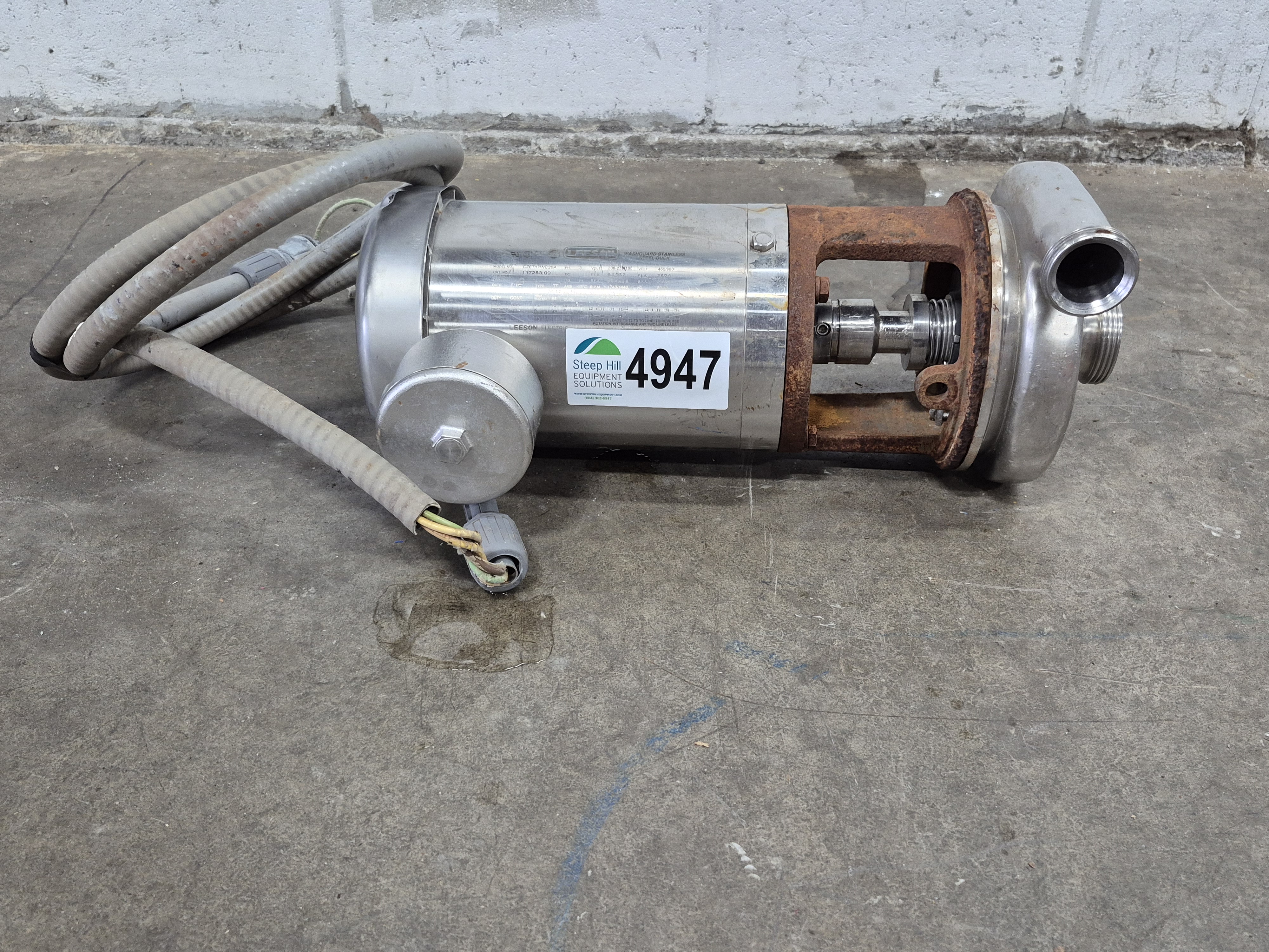 Used Tri-Flo C216MD56T-S Centrifugal Pump