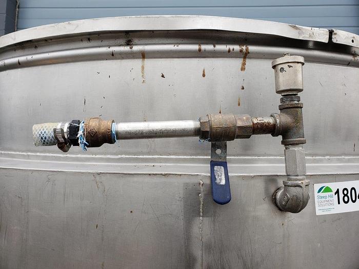 Used 800 Gal SS Jacketed Holding Tank