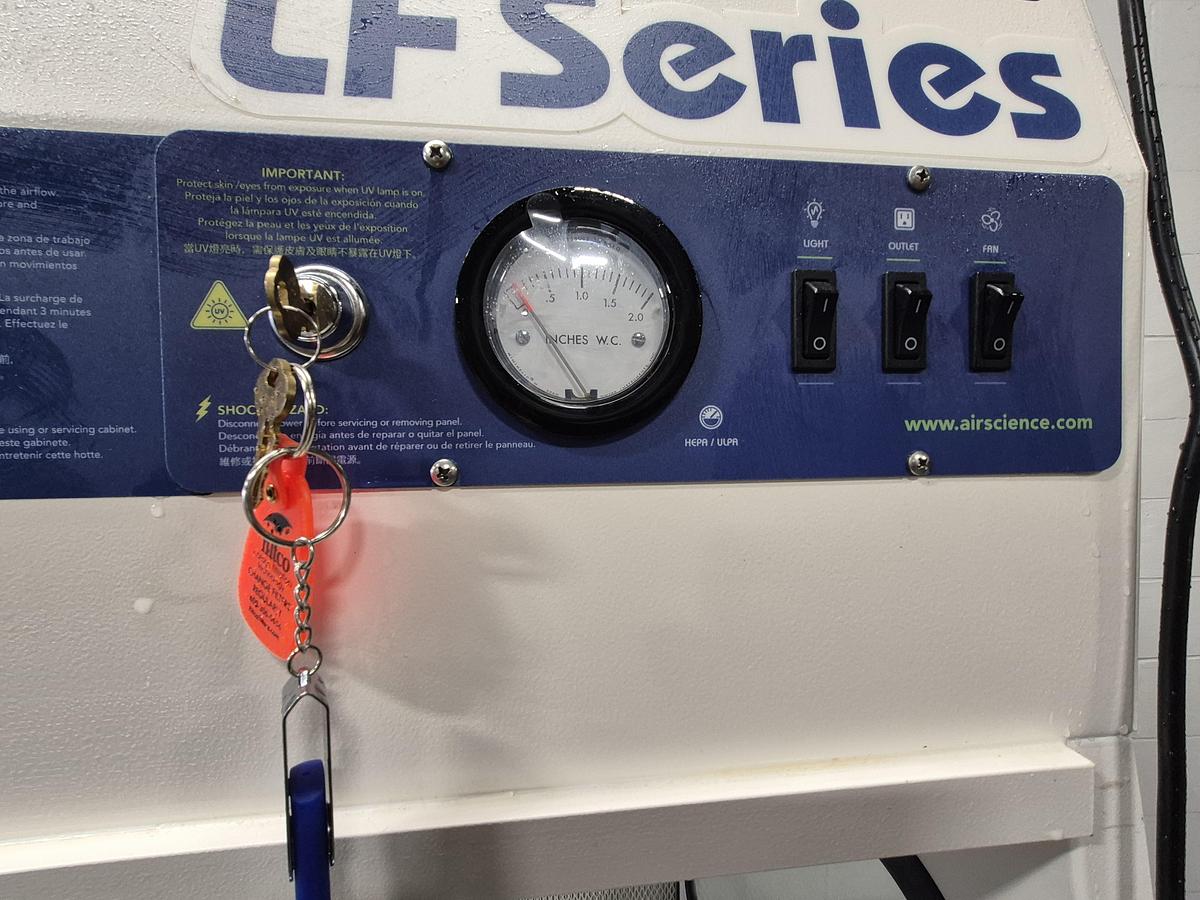 Used Air Science Purair LF Series Horizontal Flow Cabinet 