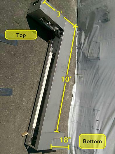 Used 10' H Bucket Elevator