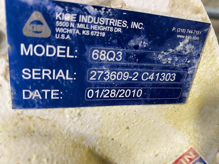 Used Kice 68Q3 Bin Fill Valve