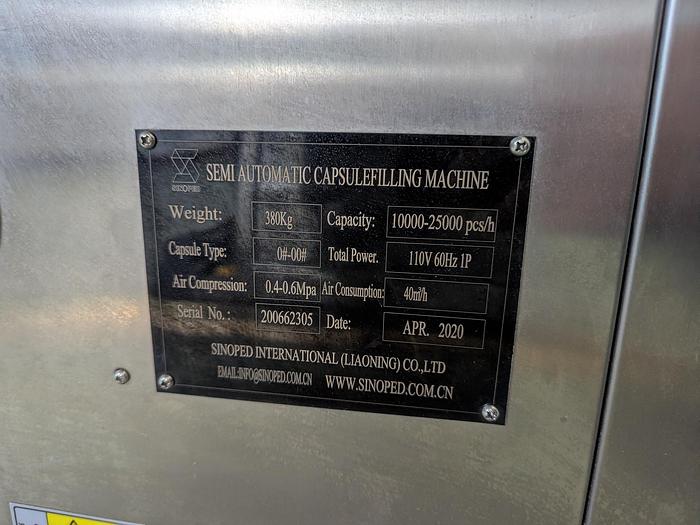 Used Semi-Auto Capsule Filling Machine