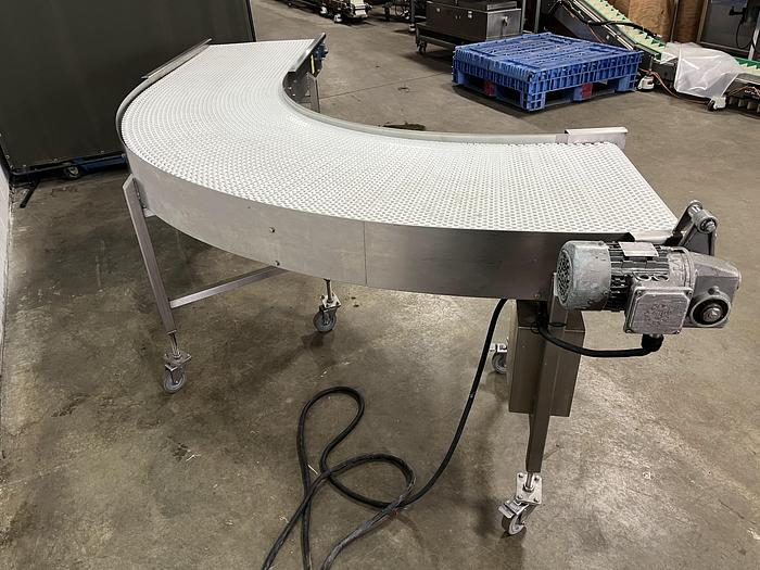 Used 11'6 Curved Conveyor