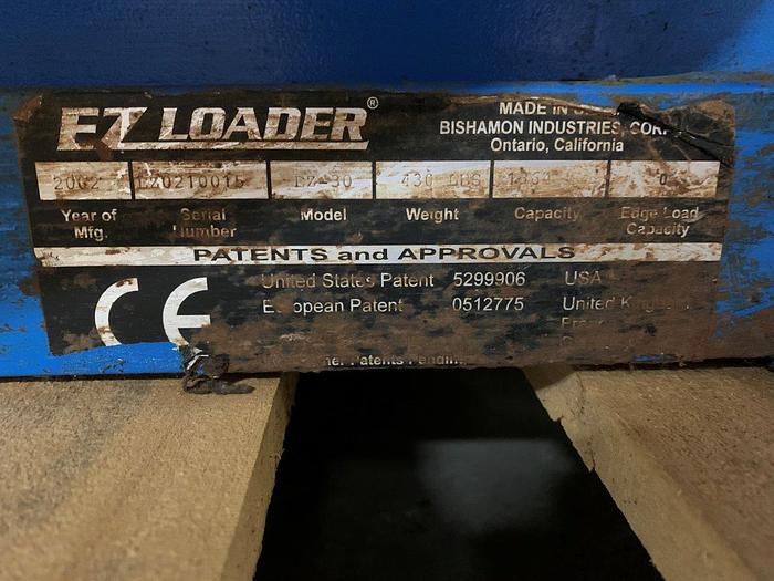 Used Bishamon EZ Loader Auto Pallet Positioner