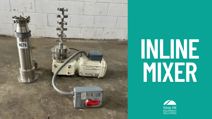 Used 1.5 HP Inline Mixer