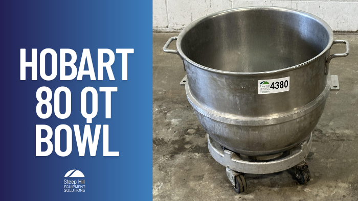 Used Hobart 80 Qt Bowl