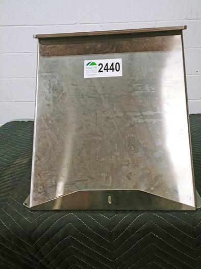 Used 6 Gallon SS Rectangular Hopper