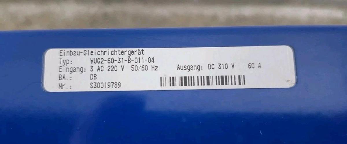 Used Baumüller BUG2-60-31-B-011-04 Servo Drive