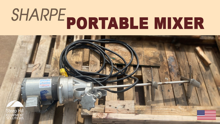 Used Sharpe Portable Mixer