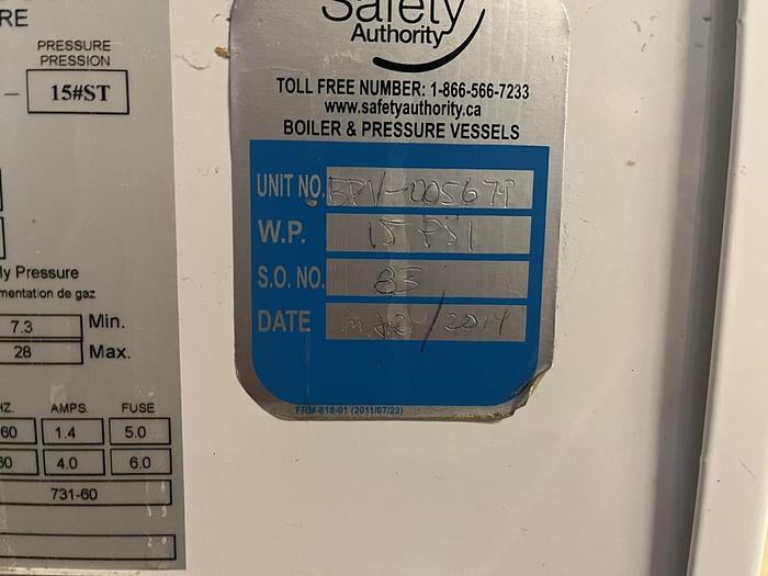 Used CleaverBrooks CFH Gas-Fired Steam Boiler