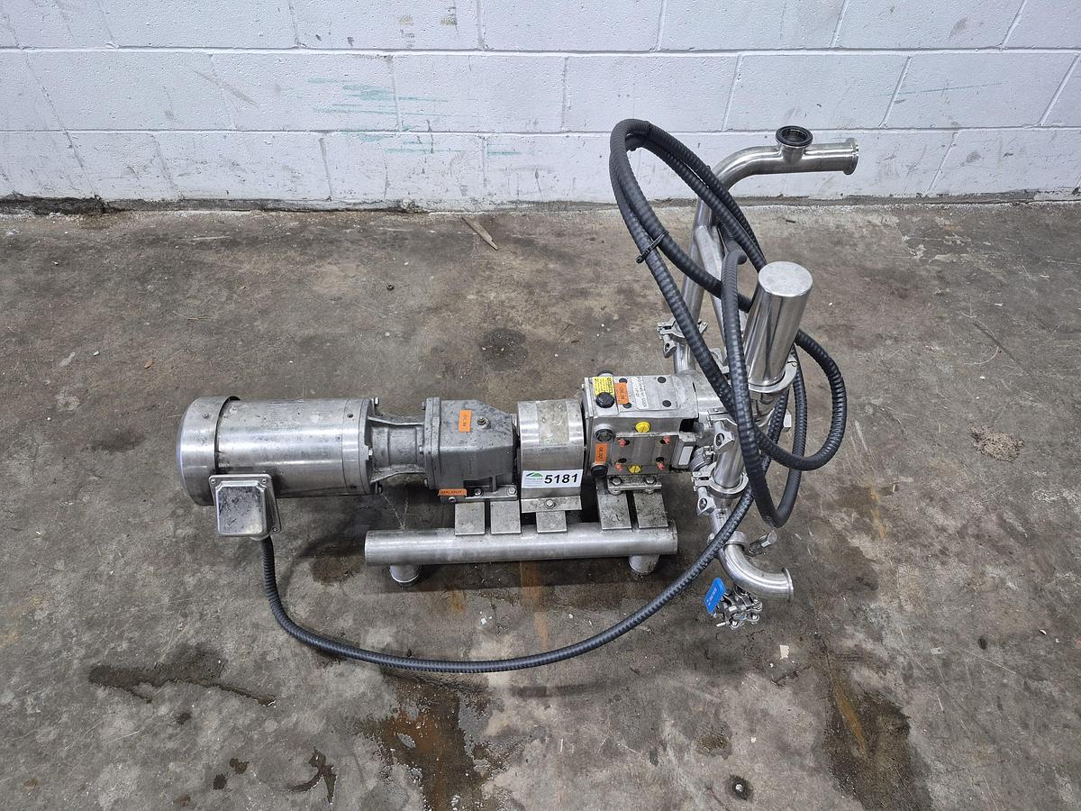 Used Ampco Sanitary Positive Displacement Pump