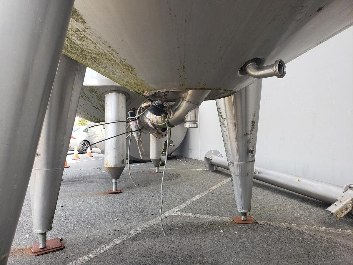 Used 12,000L SS Jacketed Tanks with Agitation