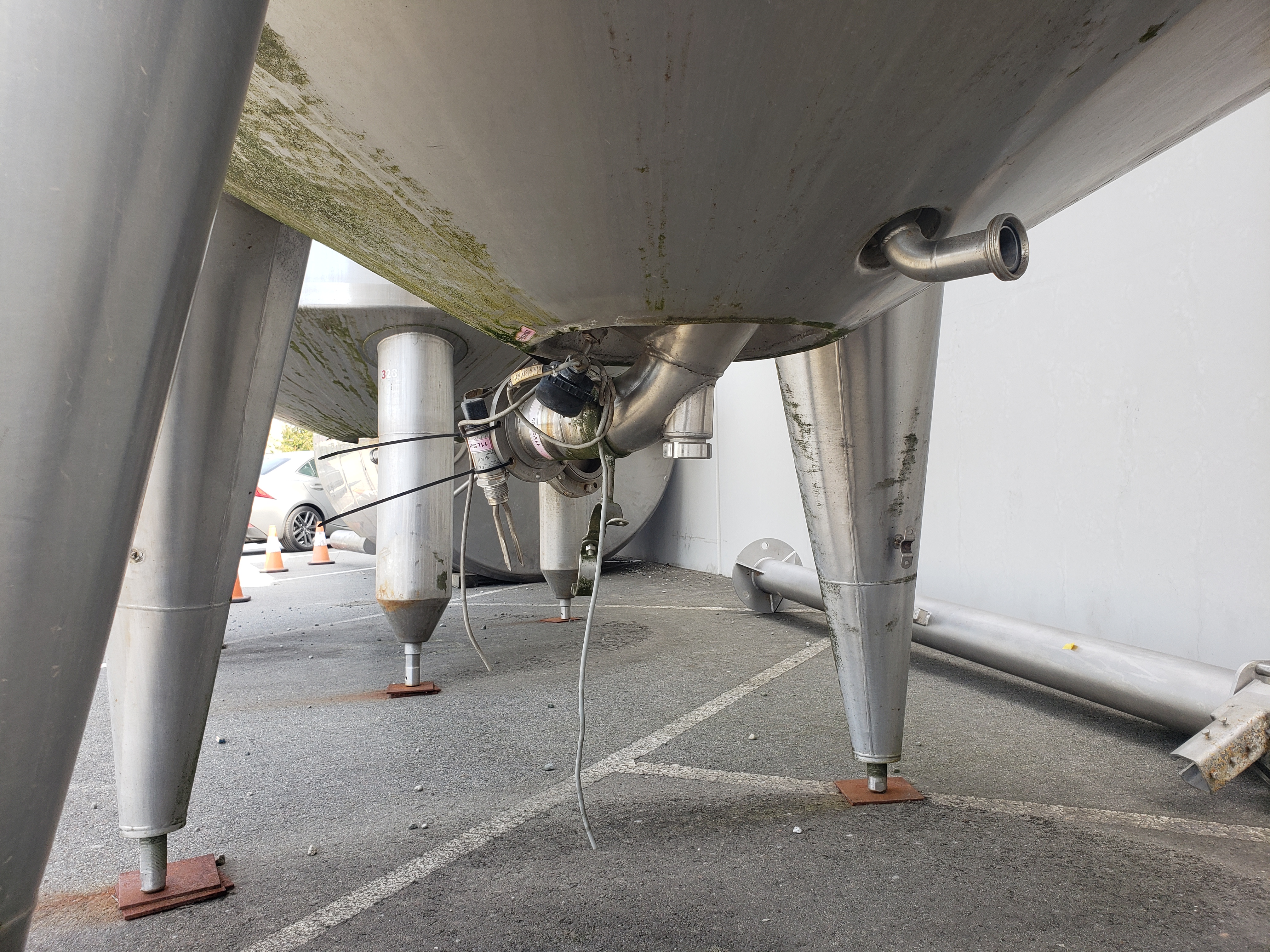 Used 12,000L SS Jacketed Tanks with Agitation