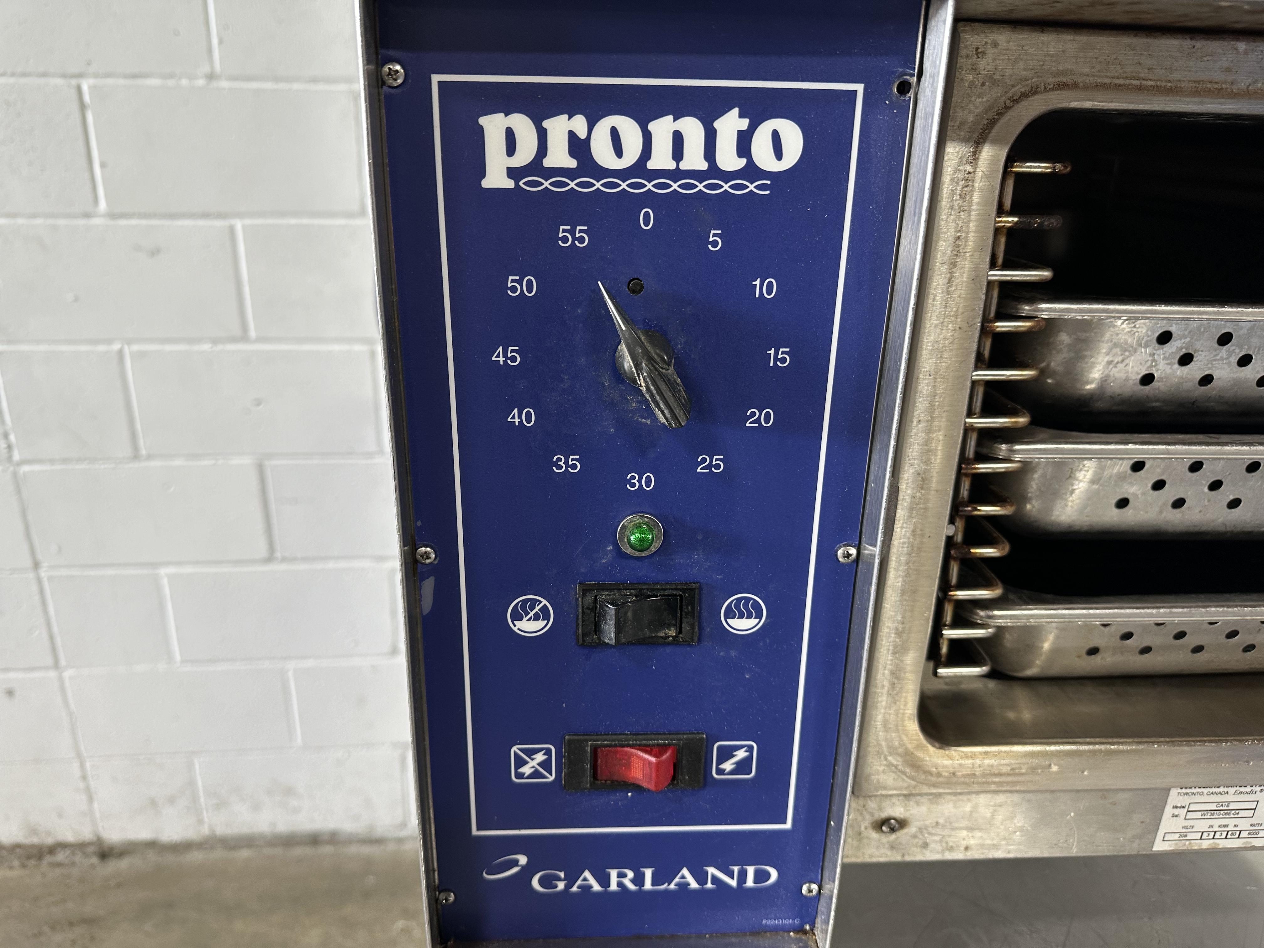 Used Garland Pronto Steam Oven