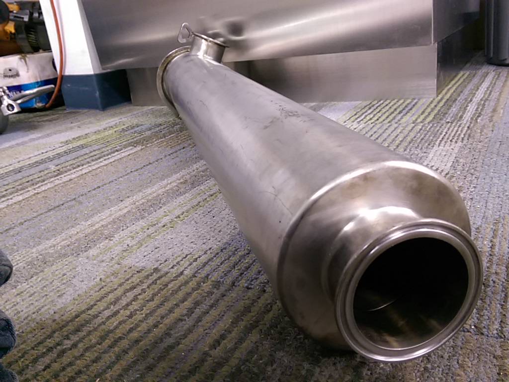 Used Cherry Burrell Suction Strainer Filter