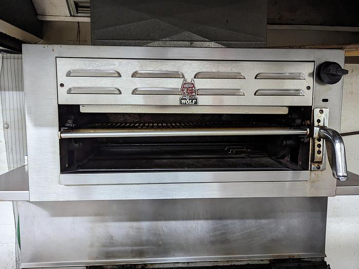 Used Wolf Salamander Gas Broiler