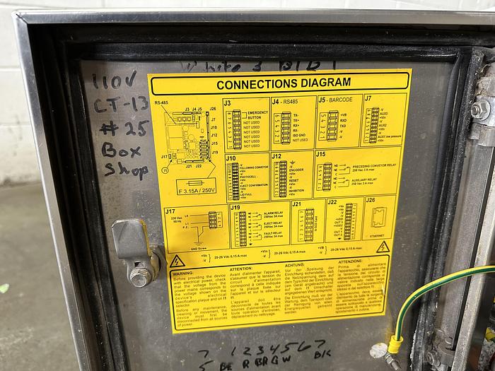 Used CEIA Metal Detector THS